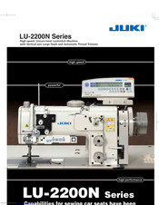 JUKI LU-2212N-7 Brochure & Specs