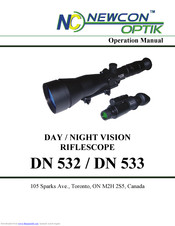 Newcon Optik DN 533 Operation Manual