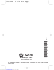SAGEM ITD 61 User Manual