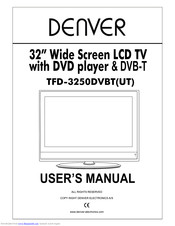 Denver TFD-3250DVBT User Manual