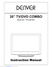 Denver TFD-2627MC Instruction Manual