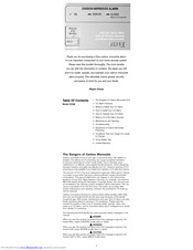 Firex COQ8 Owner's Manual