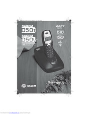 SAGEM D50V User Manual