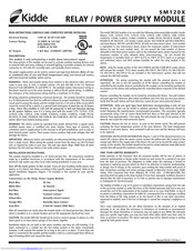 Kidde SM120X User Manual