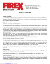 Firex 2650-660 Ionization 115/230 VAC Universal Voltage Duct Smoke Detectors 
