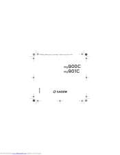 SAGEM MY901C User Manual