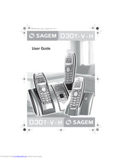 SAGEM D30V User Manual