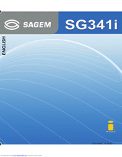 SAGEM SG341I User Manual