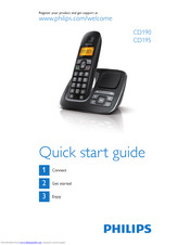 Philips CD195 Quick Start Manual