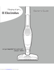 Electrolux Ergorapido brushroll clean ION Owner's Manual