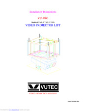 Vutec VU-PRO VT14X Installation Instructions Manual