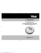 Vitek VT-3774 Manual Instruction