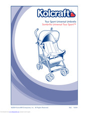 Kolcraft Tour Sport Universal Umbrella Instruction Sheet