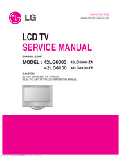 LG 42LG6000 Service Manual