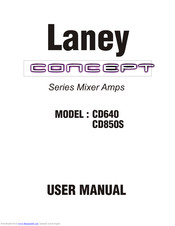 Laney Concept CD850S User Manual