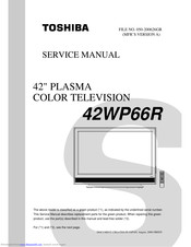Toshiba 42WP66R Service Manual