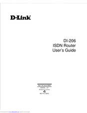 D-Link DI-206 User Manual