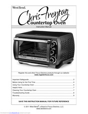 West Bend COUNTERTOP OVEN Instruction Manual