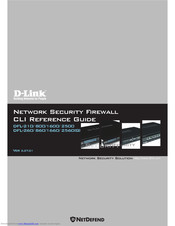 D-Link DFL- 2500 Cli Reference Manual