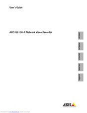 Axis Q8108-R User Manual