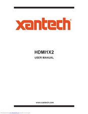 Xantech HDMI1X2 User Manual
