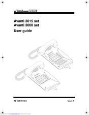 Telrad Avanti 3015 User Manual