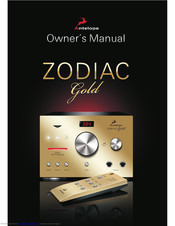 Antelope Zodiac Gold Owner's Manual