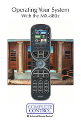 Complete Control MX-880z Manual