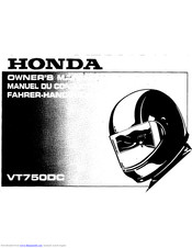 Honda VT750DC Owner's Manual