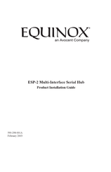 Equinox Systems ESP-2 OPTO Product Installation Manual