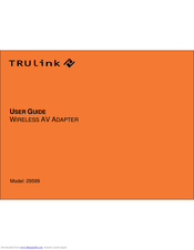 TRUlink 29599 User Manual