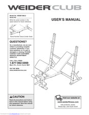 Weider CLUB WEBE10660.0 Manuals ManualsLib