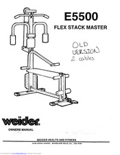 Weider E5500 FLEX STACKMASTER Owner's Manual