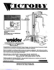 Weider Victory Powermax III 70193 Owner's Manual