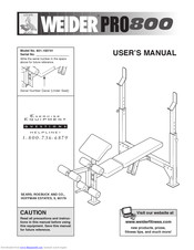 WeiderPro 831.150741 User Manual