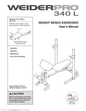 WeiderPro 340 L 831.15925.2 User Manual