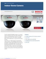 Bosch VDC-250 Technical Specifications