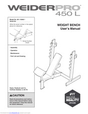 WeiderPro 831.15948.1 User Manual