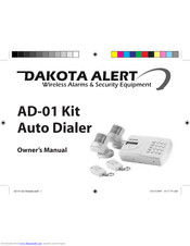 Dakota Alert AD-01 Kit Owner's Manual