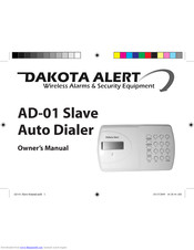 Dakota Alert AD-01 Kit Owner's Manual
