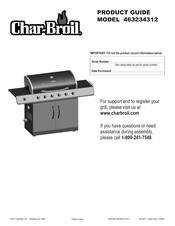 Char-Broil 463234312 Product Manual