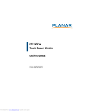 Planar PT2245PW User Manual