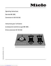 Miele KM 326G Operating Instructions Manual