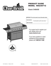 Char-Broil Classic C-66G4CB Product Manual
