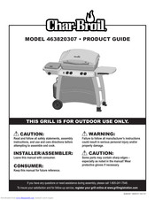 Char-Broil 463820307 Product Manual