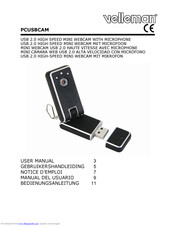Velleman PCUSBCAM User Manual