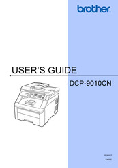 Brother DCP-19010CN User Manual