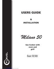 Flavel Milano 50 User Giude & Installation Instructions