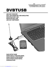 Velleman DVBTUSB Quick Setup Manual