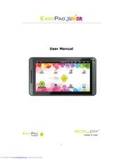 Easypix EasyPad Junior User Manual